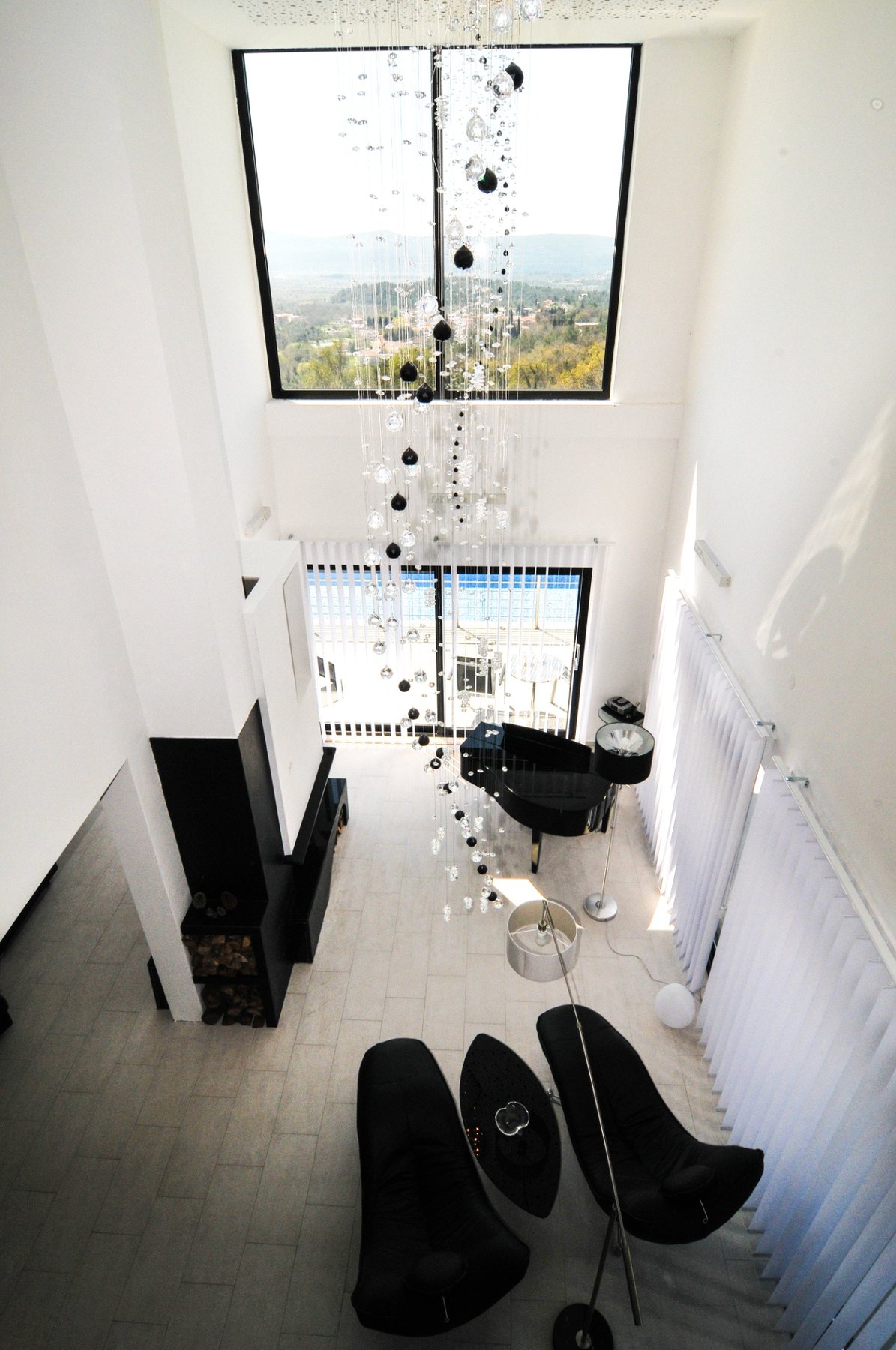 Villa Katarina — Interior view and stairway